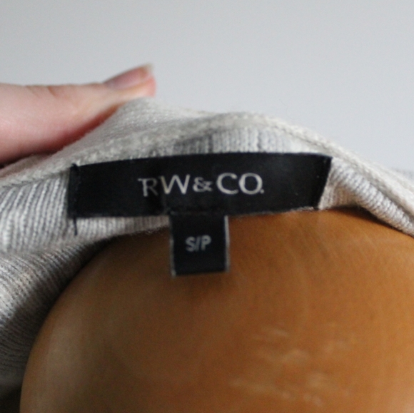 RW&Co. Waterfall Merino Wool Sweater - Picture 9 of 10